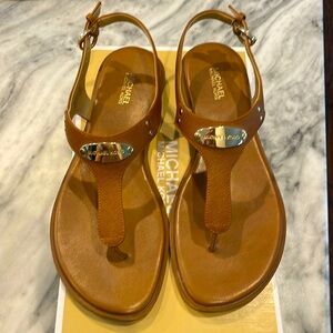 Brown Michael Kors sandals size 8